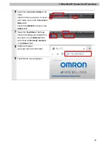 Предварительный просмотр 46 страницы Omron MicroHAWK V320-F Connection Manual