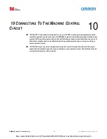 Preview for 33 page of Omron MiniSafe 4800 Series Installation And Operating Manual