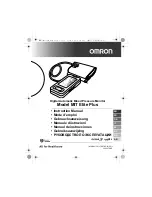 Preview for 1 page of Omron MIT Elite Plus Instruction Manual