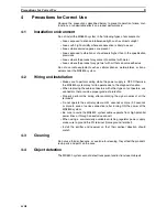 Preview for 18 page of Omron MS4800E Operation Manual
