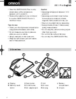 Предварительный просмотр 3 страницы Omron MX 3 Plus Instruction Manual