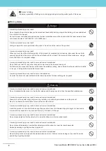 Предварительный просмотр 6 страницы Omron MX-Z2000H-V1 Series User Manual