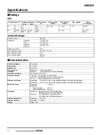 Preview for 2 page of Omron MY4H Datasheet