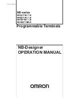 Omron NB10W-TW01B Operation Manual preview