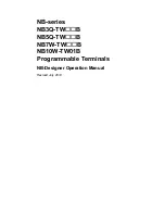 Preview for 3 page of Omron NB10W-TW01B Operation Manual