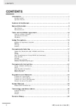 Предварительный просмотр 6 страницы Omron NC1-510000 User Manual