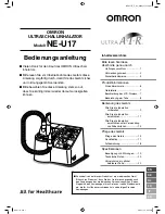 Preview for 25 page of Omron NE-U17 Instruction Manual