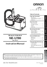 Omron NE-U780 Instruction Manual предпросмотр