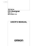 Предварительный просмотр 1 страницы Omron NS-CXDC1-V3 User Manual