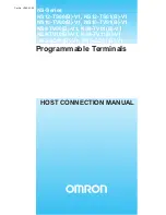 Предварительный просмотр 1 страницы Omron NS - HOST Connection Manual