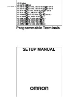 Предварительный просмотр 1 страницы Omron NS - REV 12 Setup Manual