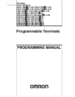 Предварительный просмотр 1 страницы Omron NS - Programming Manual