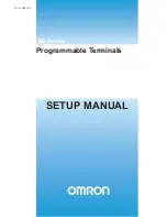Preview for 1 page of Omron NS15-V2 Series Setup Manual