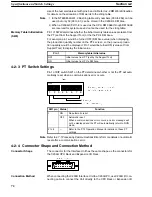 Предварительный просмотр 78 страницы Omron NT - 10-1993 Operation Manual