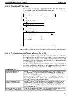 Preview for 81 page of Omron NT - 10-1993 Operation Manual