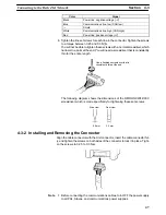 Предварительный просмотр 61 страницы Omron NT-DRT21 Operation Manual