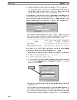 Preview for 197 page of Omron NT - SUPPORT TOOL FOR WINDOWS V4 Operation Manual