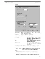 Preview for 276 page of Omron NT - SUPPORT TOOL FOR WINDOWS V4 Operation Manual