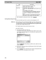 Preview for 503 page of Omron NT - SUPPORT TOOL FOR WINDOWS V4 Operation Manual