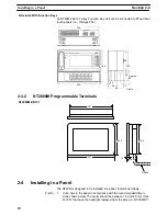 Preview for 25 page of Omron NT20M series Operation Manual