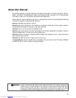 Предварительный просмотр 8 страницы Omron NT21 Series Reference Manual