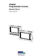 Omron NT600M Series Operation Manual предпросмотр