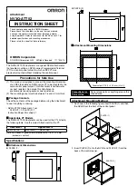 Предварительный просмотр 3 страницы Omron NV3Q-ATT02 Instruction Sheet