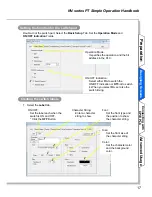 Предварительный просмотр 17 страницы Omron NV3Q-MR21 Operation Handbook