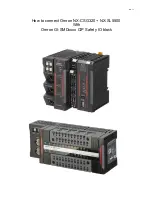 Предварительный просмотр 1 страницы Omron NX-CSG Series How To Connect