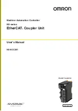 Preview for 1 page of Omron NX-ECC201 User Manual