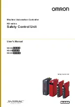 Предварительный просмотр 1 страницы Omron NX-SIH400 User Manual