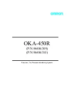 Omron OKA-450R User Manual preview