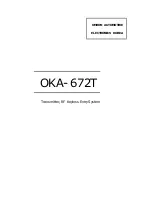 Предварительный просмотр 1 страницы Omron OKA-672T Manual