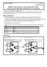 Preview for 2 page of Omron OMNUC G5 Series User Manual