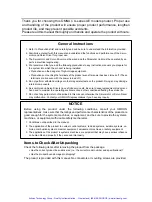 Preview for 3 page of Omron OMNUC R88D-UEP Series User Manual