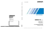Preview for 1 page of Omron OMNUC W Series User Manual