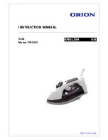 Предварительный просмотр 1 страницы Omron ORI-025 Instruction Manual