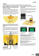 Предварительный просмотр 3 страницы Omron OS3101 Manual