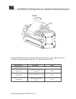 Preview for 3 page of Omron PA4600WS Installation Manual