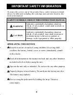 Preview for 4 page of Omron Pedometer with Download Capability HJ-720ITCAN Instruction Manual