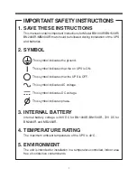 Предварительный просмотр 3 страницы Omron POWLI BN100XR Instruction Manual