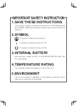 Preview for 3 page of Omron Powli BU100SW Instruction Manual