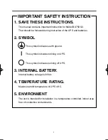 Preview for 3 page of Omron POWLI BX75XS2 Instruction Manual