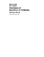 Preview for 2 page of Omron PRT1-COM Operation Manual