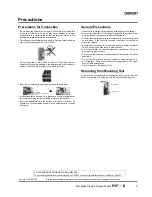 Предварительный просмотр 5 страницы Omron PYF S Datasheet