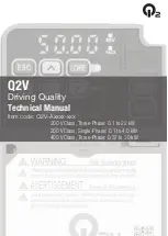 Preview for 1 page of Omron Q2V Series Technical Manual