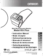 Preview for 1 page of Omron R3-1 Plus Instruction Manual