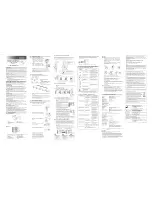 Предварительный просмотр 2 страницы Omron R3 Opti Instruction Manual