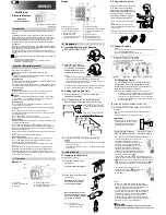 Предварительный просмотр 1 страницы Omron R53 Instruction Manual