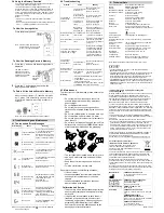 Предварительный просмотр 2 страницы Omron R53 Instruction Manual